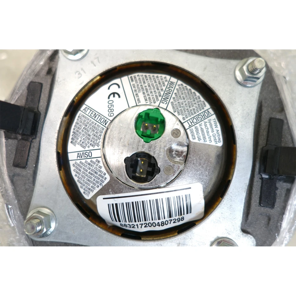 BMW E39 E46 X5 2000-2006 redondo deportivo M volante airbag OEM Foto 4 de 4