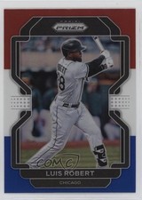 2022 Panini Prizm Tier II Red White & Blue Prizm Luis Robert #196 02l5