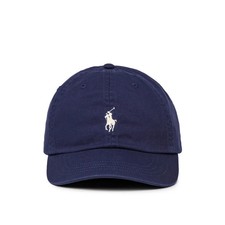 Polo Ralph Lauren Cotton Chino Baseball Cap Newport Navy, Adjustable