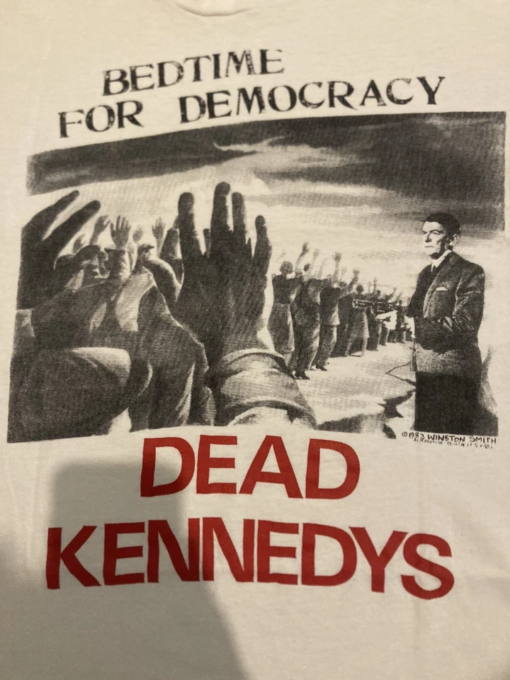 Dead Kennedys vintage single stitch shirt Black Flag Ramones Circle Jerks Damned - Image 4 of 4