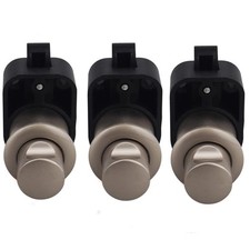 3 PCS Push Button Lock For RV Motorhome Boat Cabinets Latch Catch Cupboard