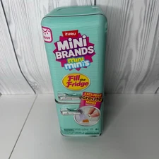 ZURU MINI BRANDS Minis Fill the Fridge Light Up Fridge Playset NEW Sealed