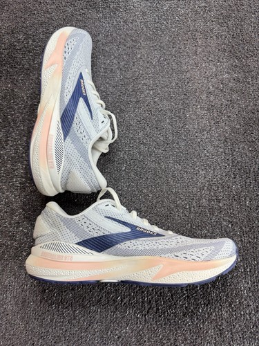 Brooks Adrenaline GTS 24 Damengröße 8 B Medium "grau/blau/pfirsichfarben" Laufschuhe