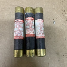 LOT OF 3 ECON ECS 35 Fuses