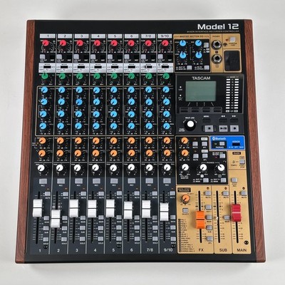 TASCAM Model 12 All-in-One Production Mixer; AS-IS