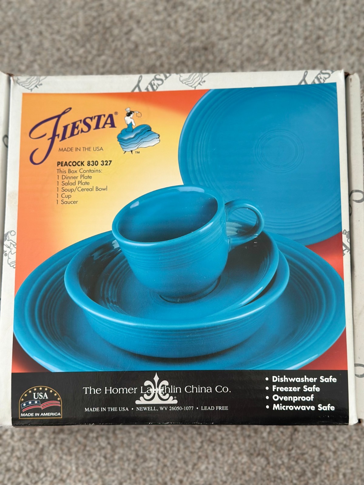 Ting Retired Fiestaware New In Box