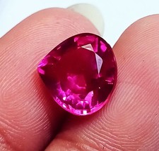 Certified Natural Pink Sapphire 6.90 Ct Pear Shape Loose Gemstone