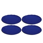  4pcs Ironing Board Covers: Solid Color 9.24x9.24in Standard Size Iron Board