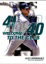 Alex Rodriguez 2023 Topps Welcome to the Club #WC-4 Seattle Mariners Card
