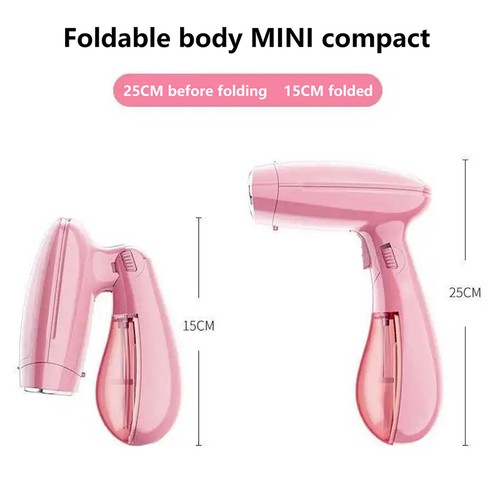 1300w Portable Cloth Steam Iron Fast Heat Foldable Handheld Garment Steamer Pres - Picture 5 of 15