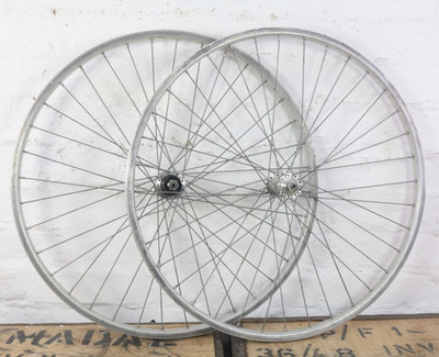 Rigida Alu 26'' Laufräder Shimano Altus Naben Vintage Retro MTB ATB City Bike