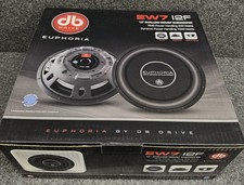 SUBWOOFER DB DRIVE EUPHORIA EW7 12F 12" MONTAJE POCO PROFUNDO/NUEVO/PRECIO DE LIQUIDACIÓN.