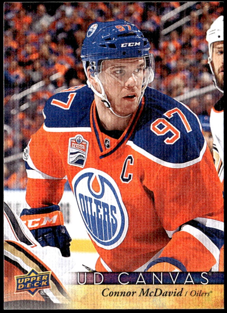 2017-18 Upper Deck #C33 Connor McDavid UD Canvas F5