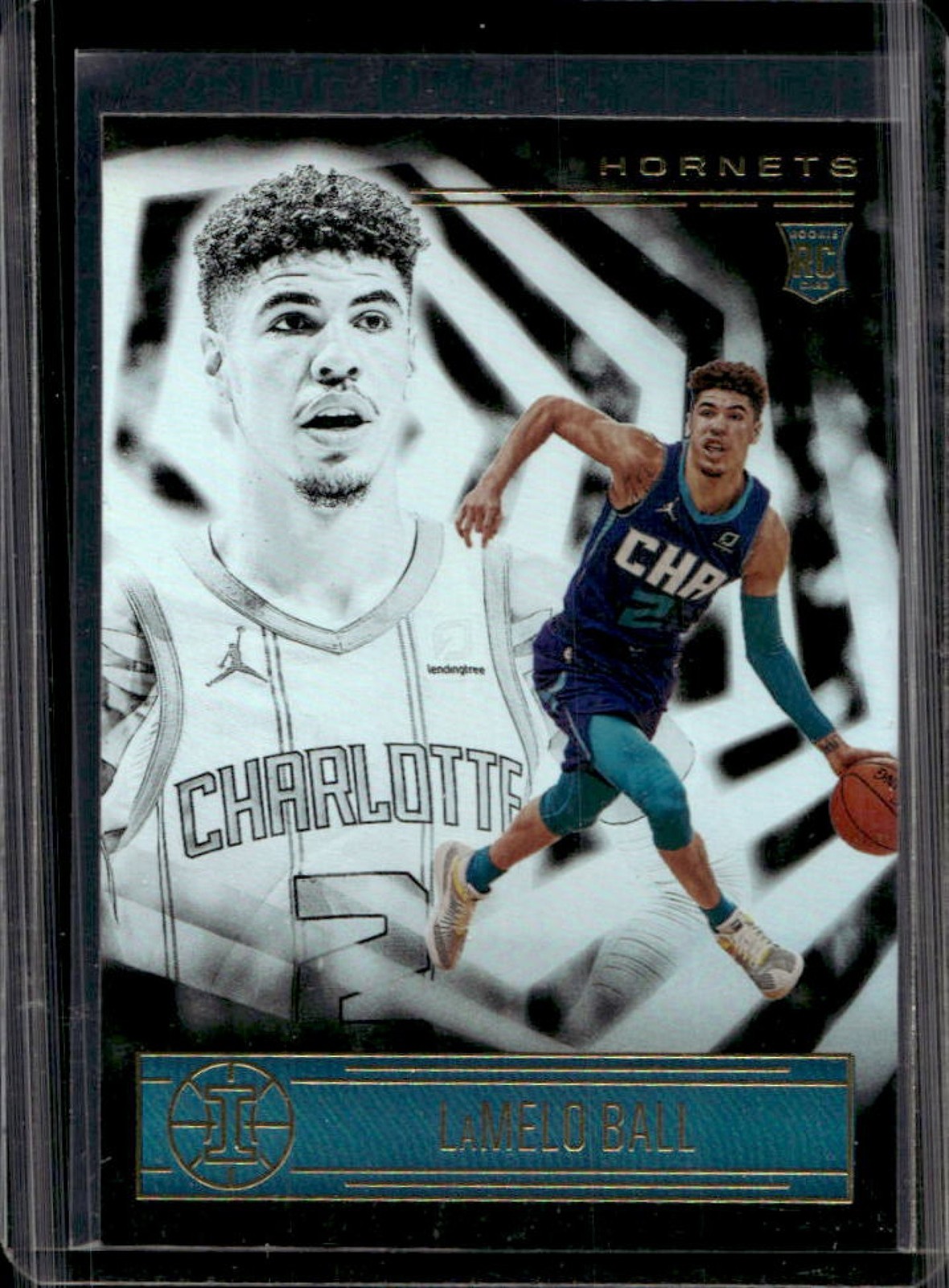2020-21 Panini Illusions LaMelo Ball Rookie RC #151 Hornets