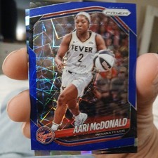 2025 Panini WNBA Prizm #10 Aari McDonald Blue Velocity