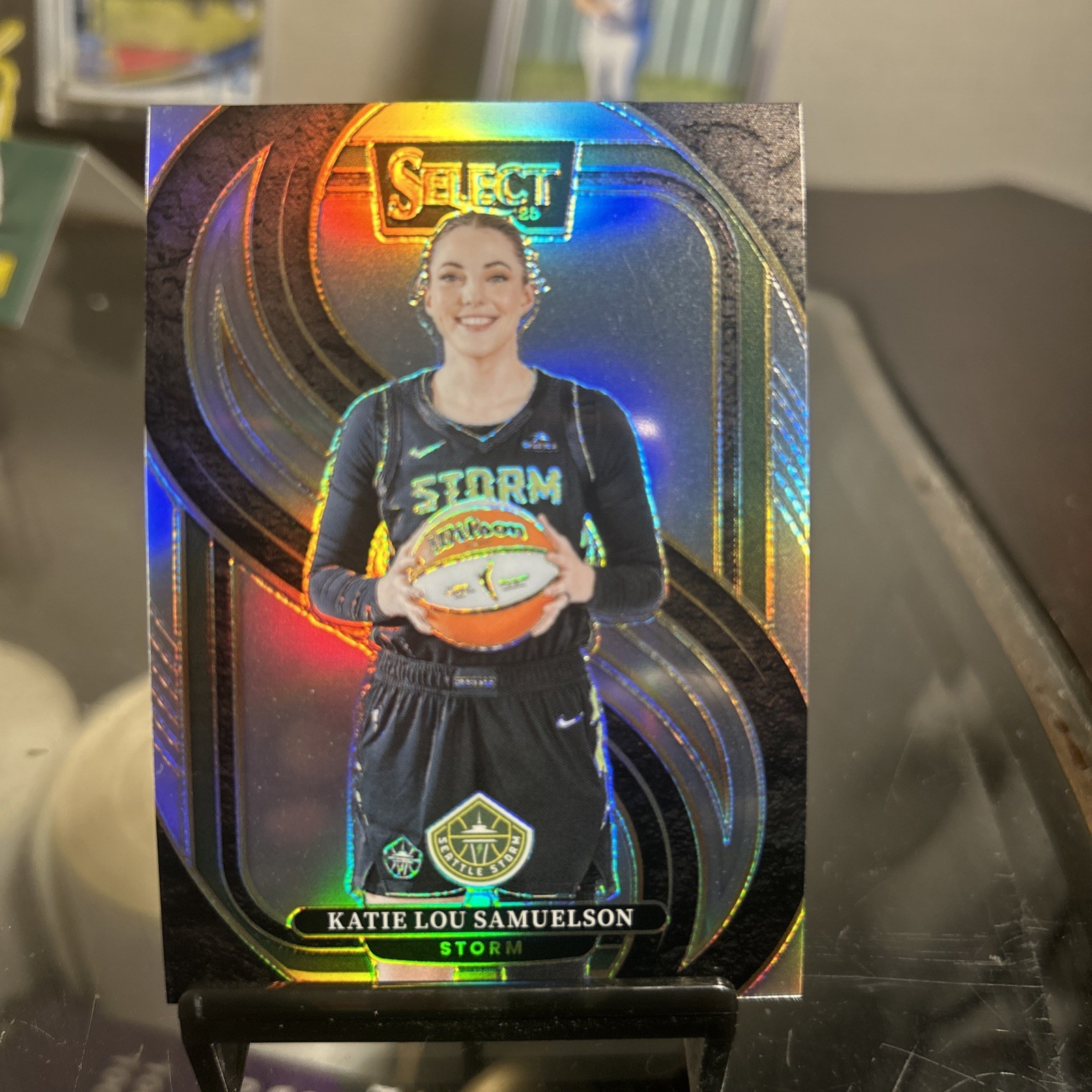 2025 Panini Select WNBA Premier Level Katie Lou Samuelson Silver Prizm #143
