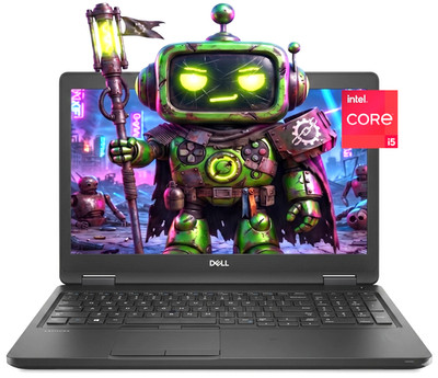 15.6 DELL Precision Laptop: Intel i5-8400H up to 4.20 GHz! 8GB RAM - 256GB SSD!