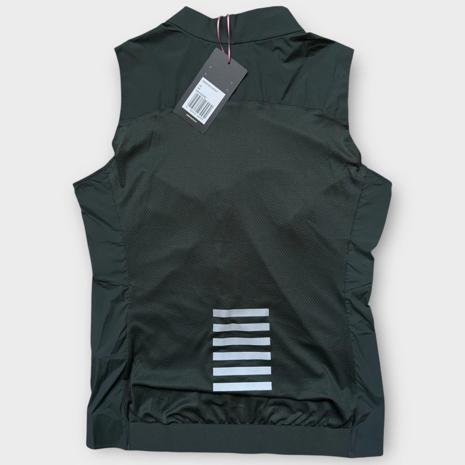 Rapha Women's Pro Team Cycling Gilet Dark Grey/Silver BNWT Size Medium - Image 2 of 4
