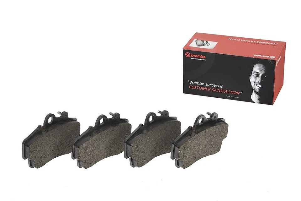 Brembo Low Metallic Brake Pads Fits 2007 2008 Porsche Cayman 4 Pc Brakes  P65007 - Изображение 2 из 4