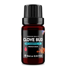 Clove Bud (Syzygium aromaticum) 100% Pure Essential Oil, Select Grade, 10ml