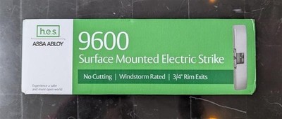 NEW HES ASSA ABLOY Surface Mounted Electric Strike 9600-630