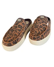Hey Dude Austin Lift Classic Brown Leopard