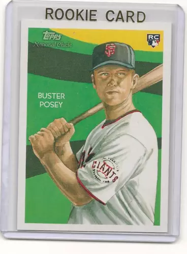 Buster Posey 2010 Topps National Chicle Diamond Stars Rookie Card #275  qty