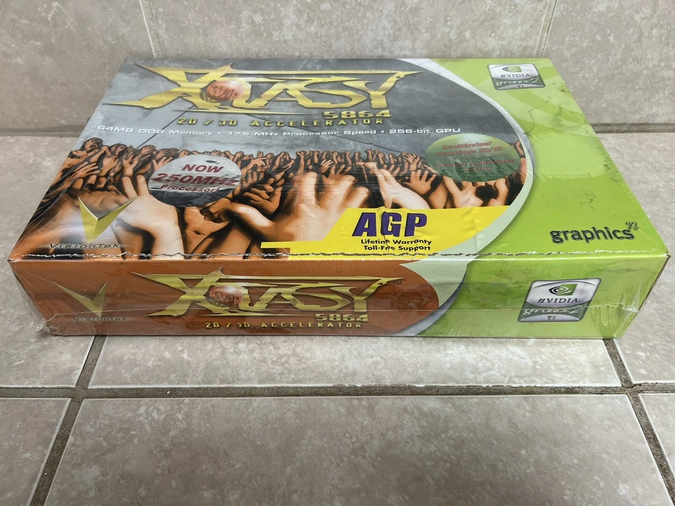 VisionTek Xtasy 5864 nVidia GeForce 2 Ti AGP 64 MB Graphics Card - Image 3 of 4