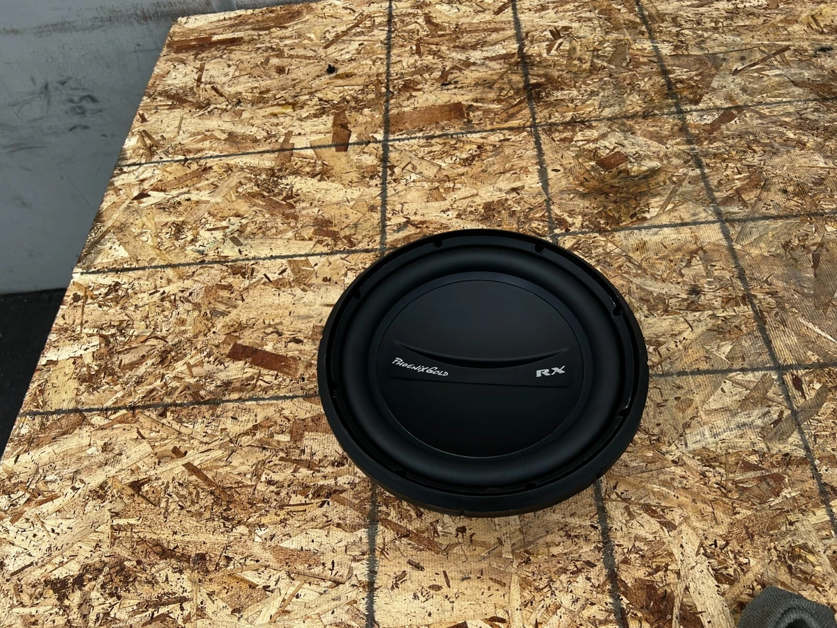 Phoenix Gold RX 110 Subwoofer Series High Performance 4-Ohm