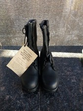 Vintage US Military Boots mildew and water resistant direct molded sole sz. 5NR