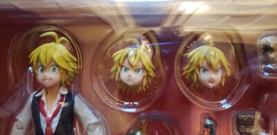 sealed Medicom Toy MAFEX No. 014 The Seven Deadly Sins Meliodas