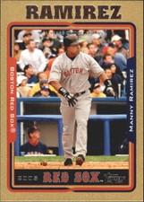 2005 Topps Gold #390 Manny Ramirez /2005 - NM-MT