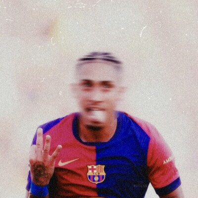 Raphinha #11 Barcelona 24/25 Home Name & Number Set- UCL Raphinha #11 Barcelona 24/25 Home Name & Number Set- UCL