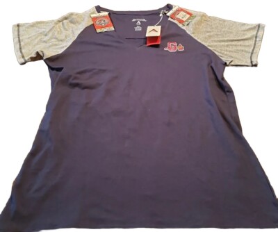 GWINNETT BRAVES STRIPERS WOMEN'S Antigua Energy Navy XXL MiLB NWT SLIM FIT