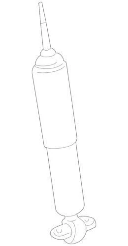 Genuine GM 2003-2023 Chevrolet GMC Express Savana Front Shock Absorber 84303234 - Изображение 2 из 3