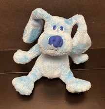 TY Beanie Babies Blue Dog Puppy Blue's Clues Plush Stuffed Animal Toy 6"