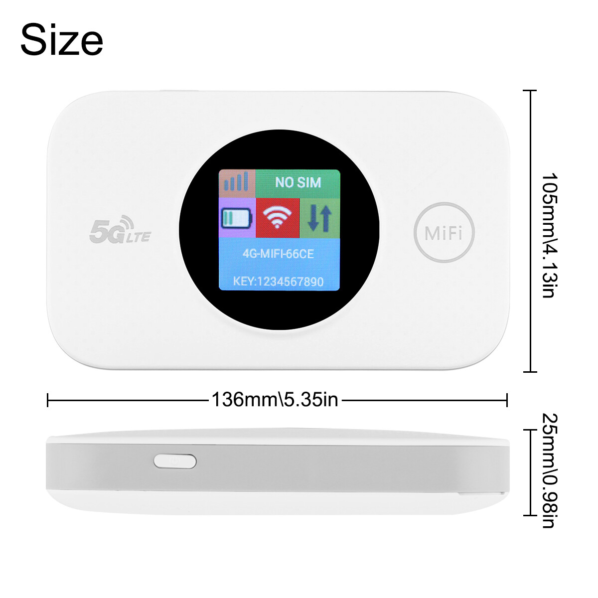 4G Mini LTE Wireless Wifi Router 150Mbps Wireless Hotspot Modem Hotspot ...