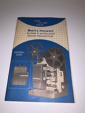 Bell  Howell 346 Projector Movie Owner  s Manual