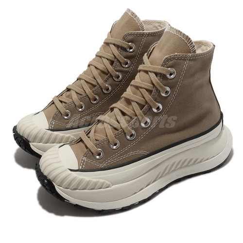 brown platform converse