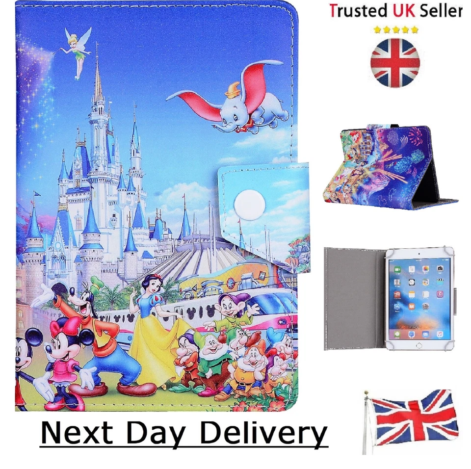 New Case for Amazon Fire 7 ( 7” inch size ) All popular Princesses standup Cover - Image 2 of 4