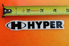 HYPER Wheels Rollerblading Blades Fast Skates H Vintage INLINE Skating STICKER