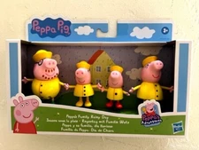 Peppa Pig Rainy Day Figures **Brand New**
