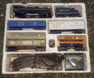 カラマリユニオン6点セット Marx Train Set Union Pacific 52875/666 Steam Locomotive + Switches