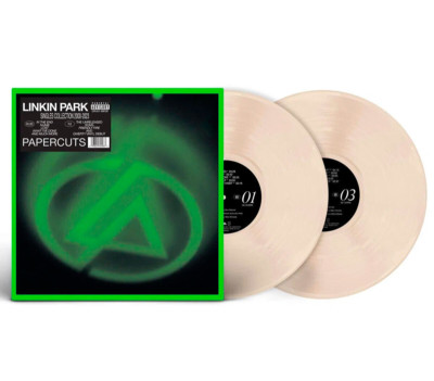 LINKIN PARK Papercuts - Singles Collection 2000-2023 - 2LP / Bone Vinyl