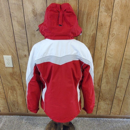 Columbia Sportswear Women's 2 in 1 Interchange Ski Jacket Size Medium Red/White - Picture 3 of 15