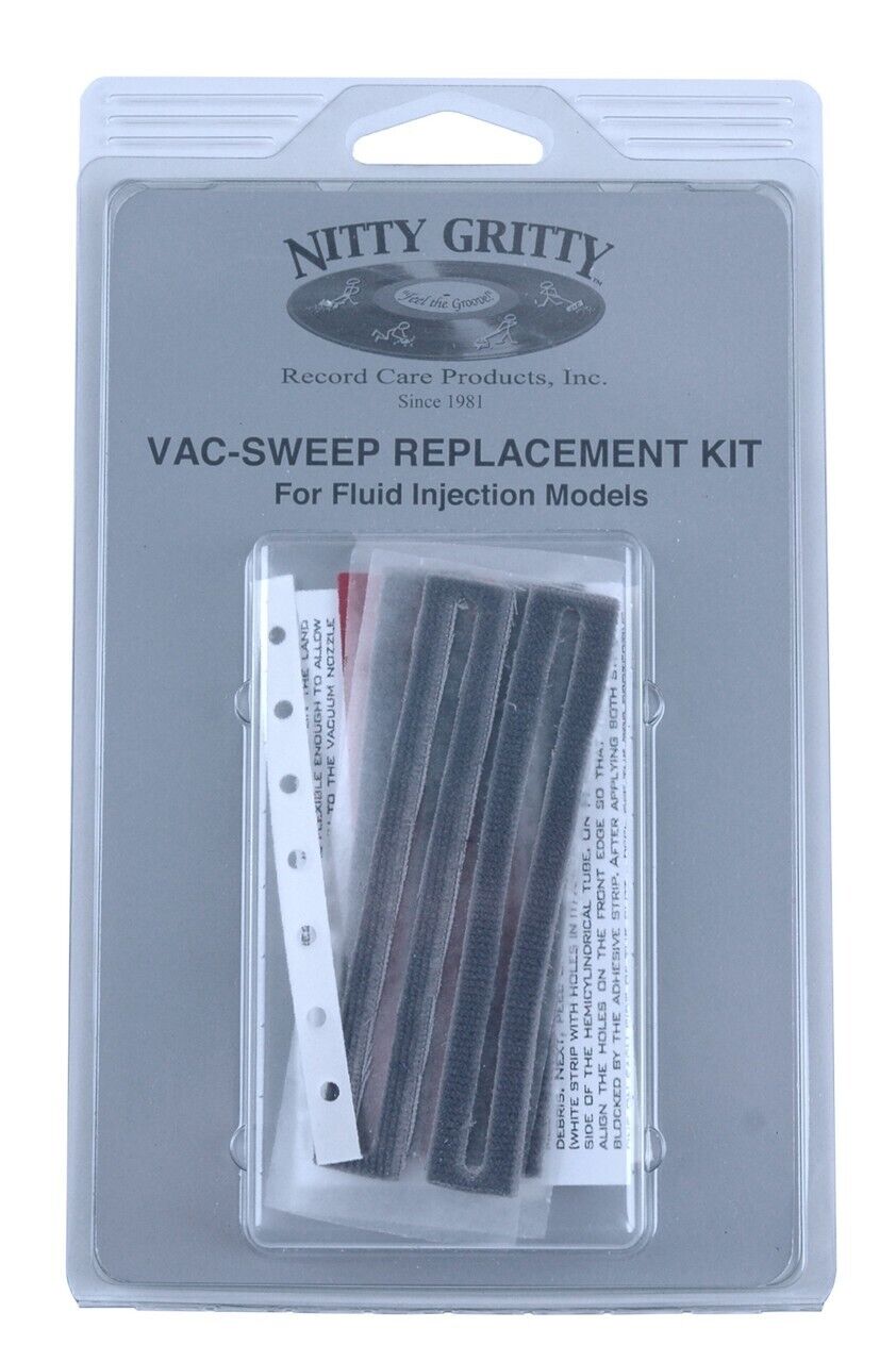 NITTY GRITTY VAC-SWEEP REPLACEMENT KIT-4 lips for units WITH fluid injection
