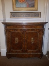 Hall Cabinet By William Smee & Son 19th Century marquetry inlaid ormolu mounted 