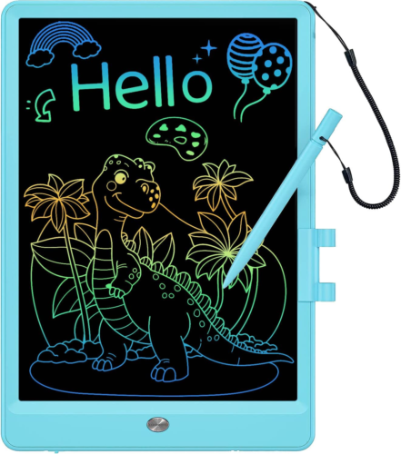 LCD Writing Tablet 10 Inch Digital Drawing Pad Colorful Erasable Toy Age 6 Kids - Picture 10 of 12