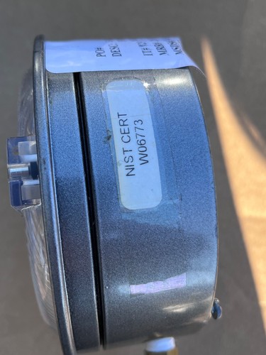 Dwyer 2002-NIST Magnehelic Pressure Gauge 0-2 Inches of Water Max Press 15 PSIG - Picture 11 of 12