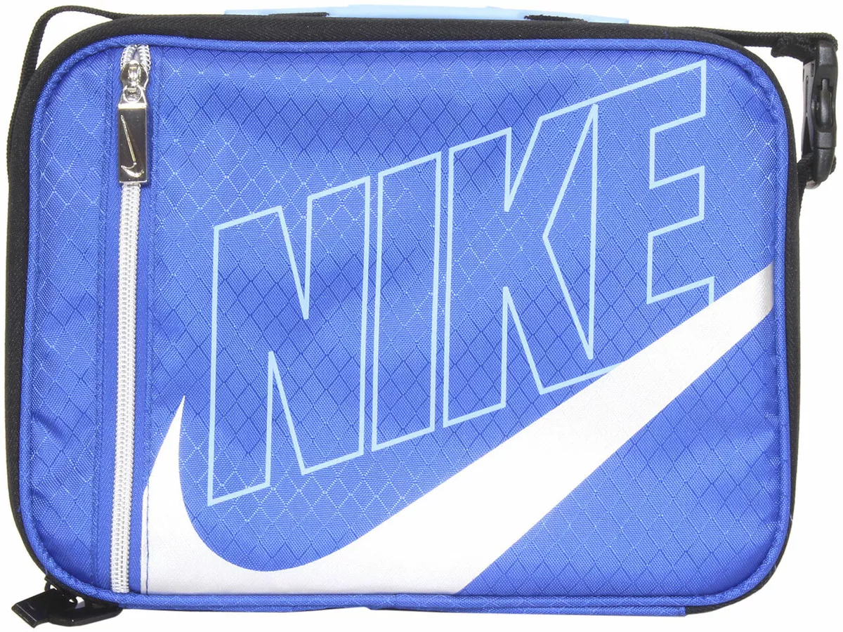 Nike blue top lunch box